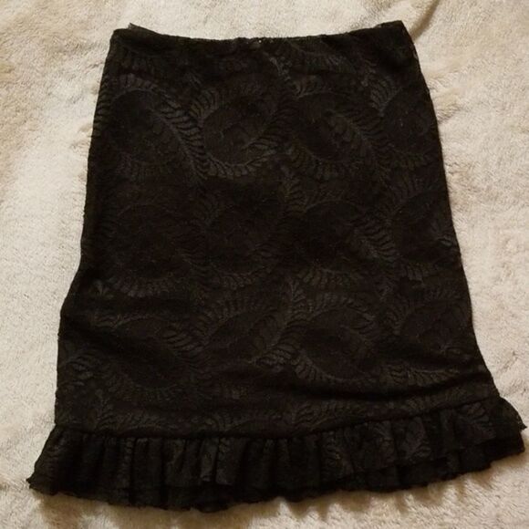 ✨ Avec Les Filles
Lace-Overlay Mini Skirt✨ - Picture 4 of 5